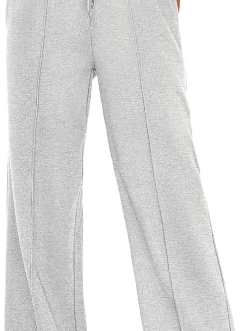 Womens Wide Leg Sweatpants Baggy Lounge Travel Pants Fall Fashion Outfits  Winter Clothes Joggers