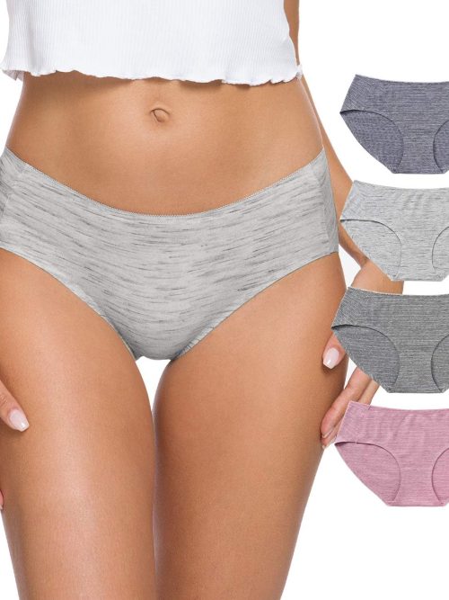 Cotton Bikini Women's Breathable Panties Seamless Comfort Underwear